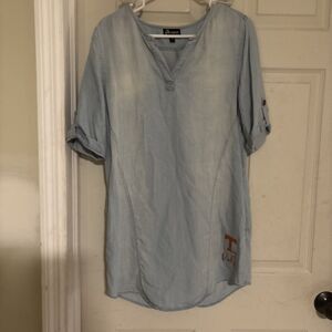 Tennessee Vols “ Game Day" Brand Womens Small Denim Dress